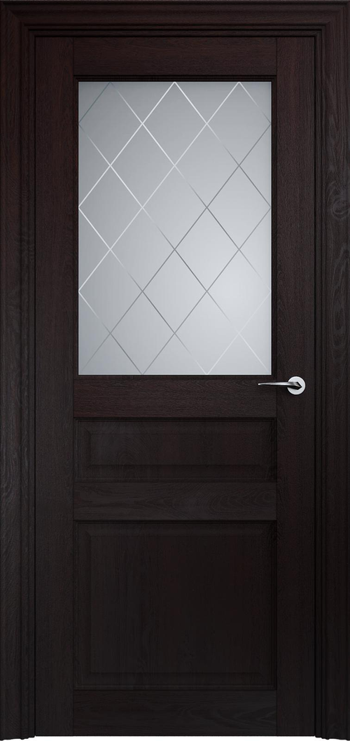 Classic 532 Дуб черный Сатинато Ромб 4мм