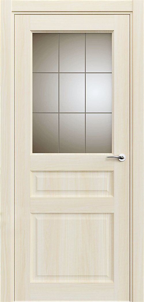 Classic 532 Ясень Сатинато Английская решетка 4мм