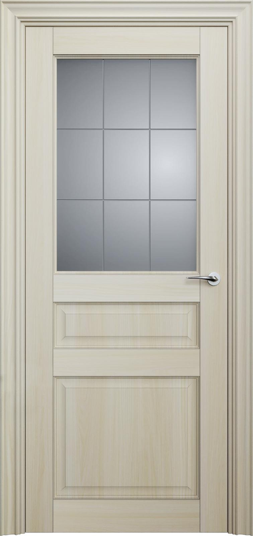 Classic 532 Ясень Сатинато Английская решетка 4мм