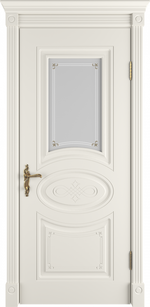 Bianca Ivory Сатинато Арнамент 4мм