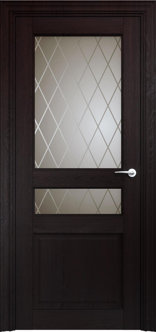 Classic 533 Дуб черный Сатинато Ромб 4мм