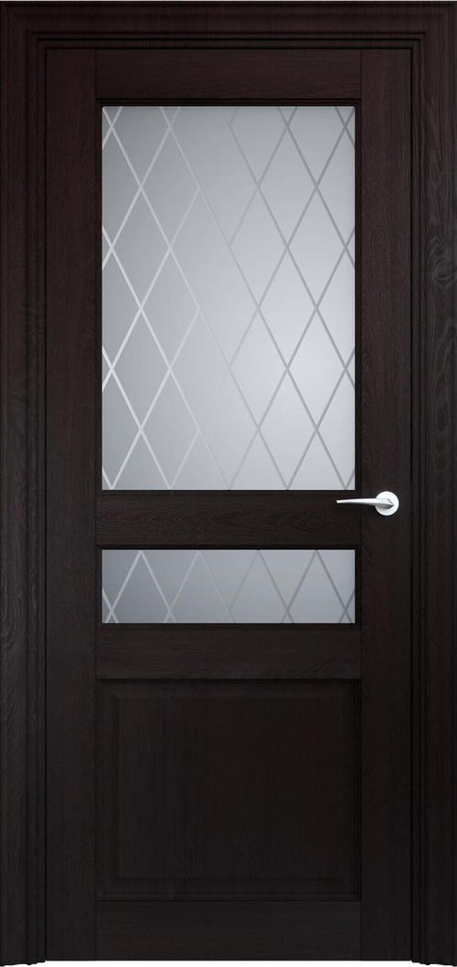 Classic 533 Дуб черный Сатинато Ромб 4мм