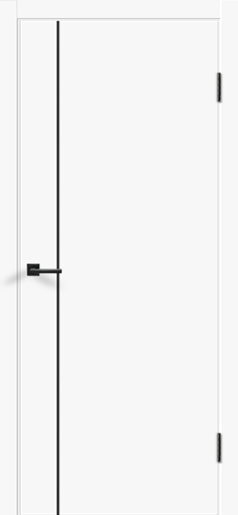 HDS LOFT M1 White, черный алюминиевый молдинг, кромка ABS