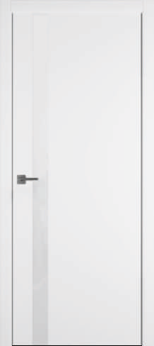 HDS LOFT T Z1 Белый серое стекло кромка с 4 ст. Матовый Хром