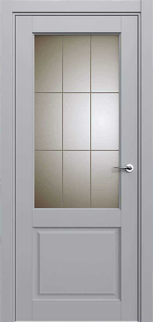 Classic 521 Milano Сатинато Английская решетка 4мм