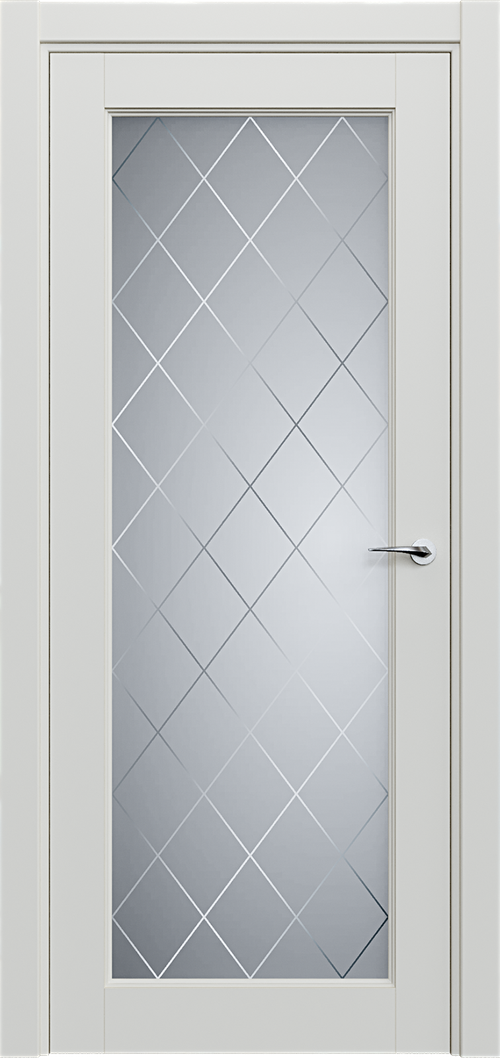 Classic 552 Белый жемчуг Сатинато Ромб 4мм