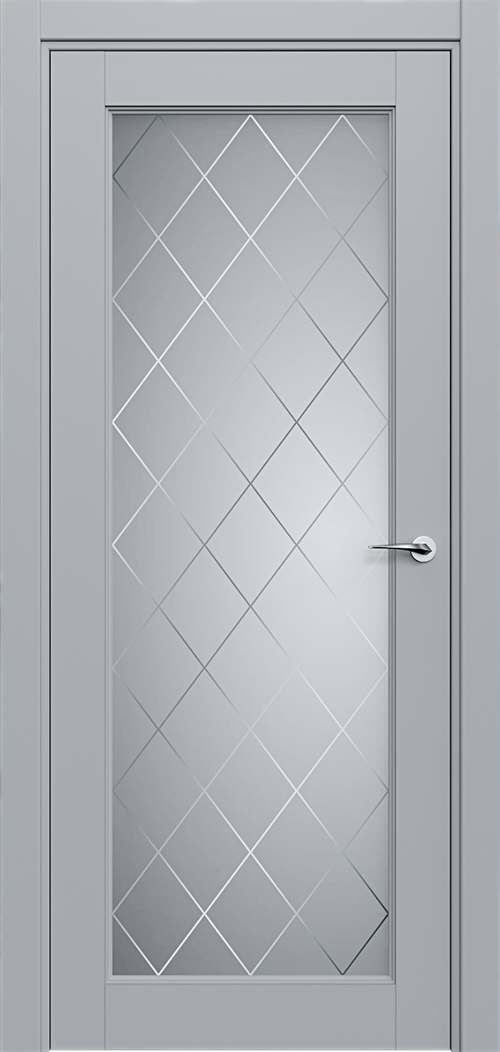 Classic 552 Серебро Сатинато Ромб 4мм