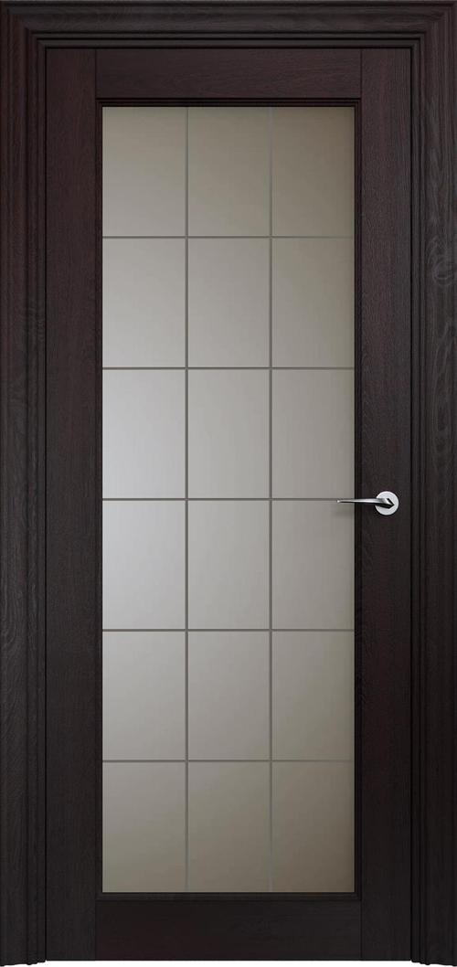 Classic 552 Дуб черный Сатинато Английская решетка 4мм