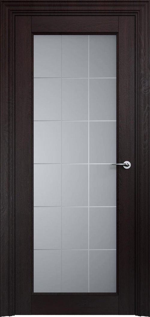 Classic 552 Дуб черный Сатинато Английская решетка 4мм