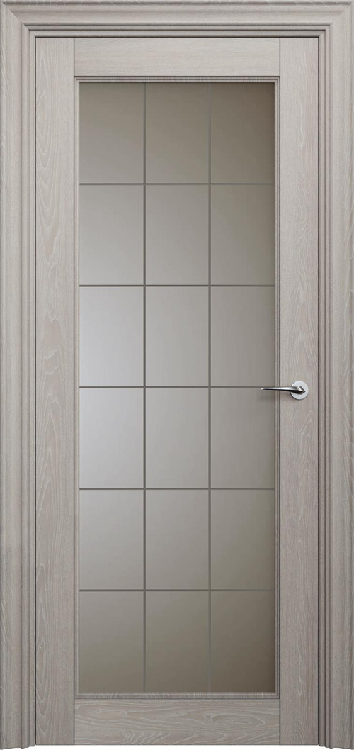 Classic 552 Дуб серый Сатинато Английская решетка 4мм