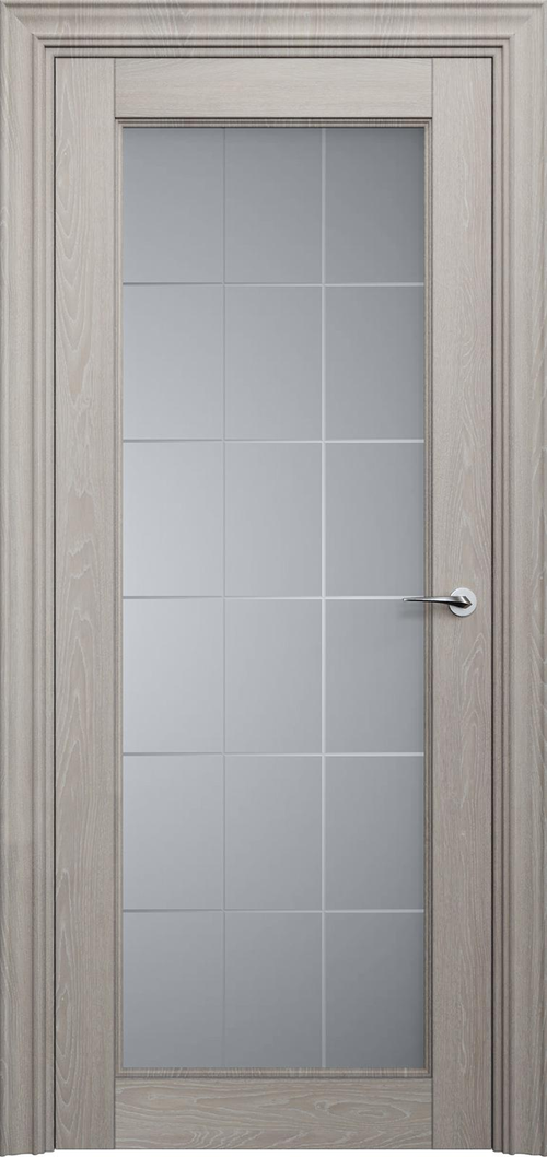 Classic 552 Дуб серый Сатинато Английская решетка 4мм