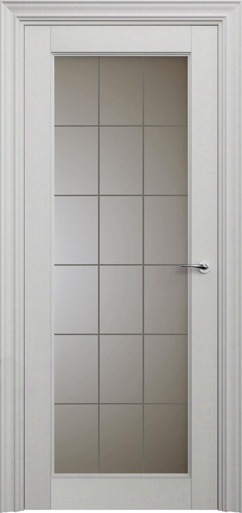 Classic 552 Дуб белый Сатинато Английская решетка 4мм