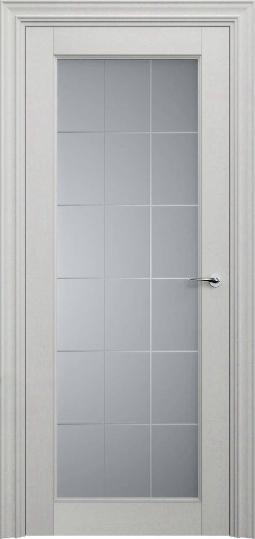 Classic 552 Дуб белый Сатинато Английская решетка 4мм