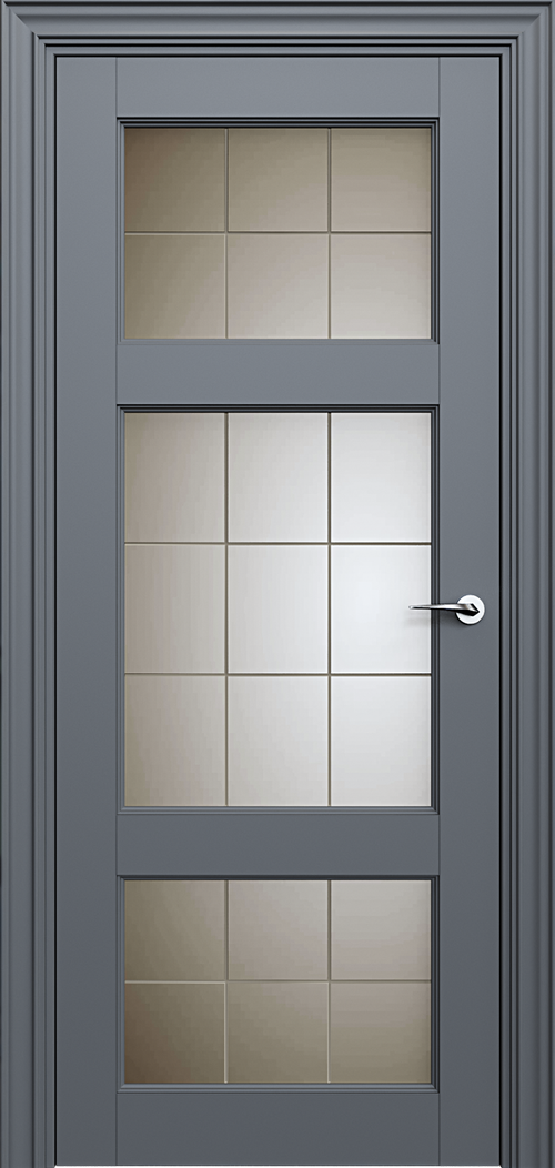 Classic 542 Cosmo Сатинато Английская решетка 4мм