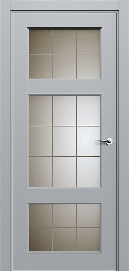 Classic 542 Milano Сатинато Английская решетка 4мм