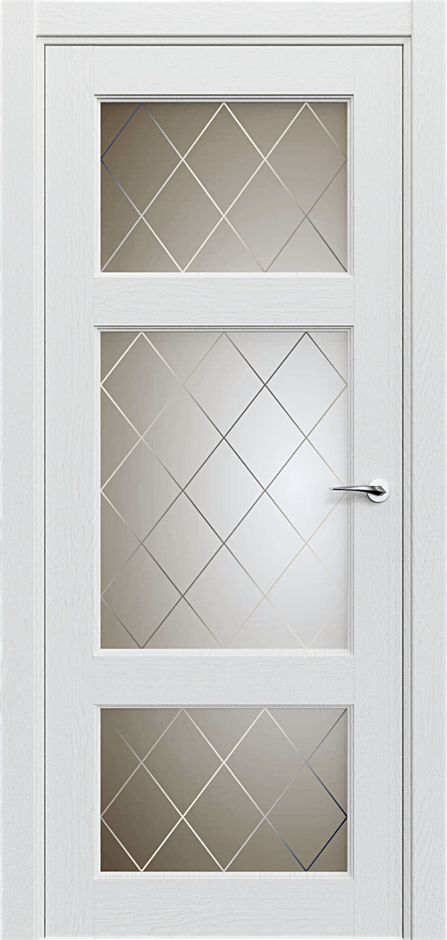 Classic 542 Дуб белый Сатинато Ромб 4мм