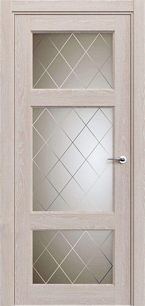 Classic 542 Дуб серый Сатинато Ромб 4мм