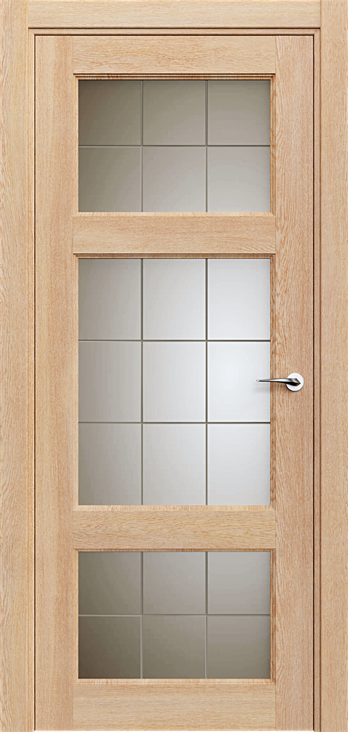 Classic 542 Дуб золотистый Сатинато Английская решетка 4мм