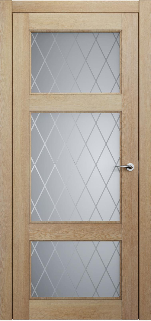 Classic 542 Дуб золотистый Сатинато Ромб 4мм