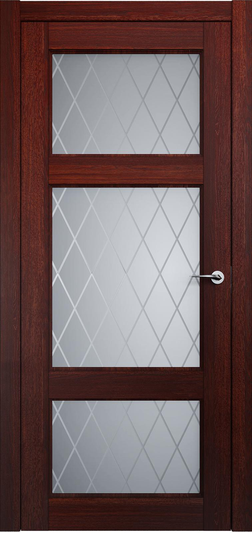 Classic 542 Орех Сатинато Ромб 4мм