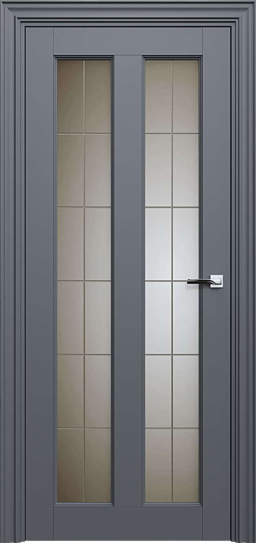 Classic 612 Cosmo Сатинато Английская решетка 4мм