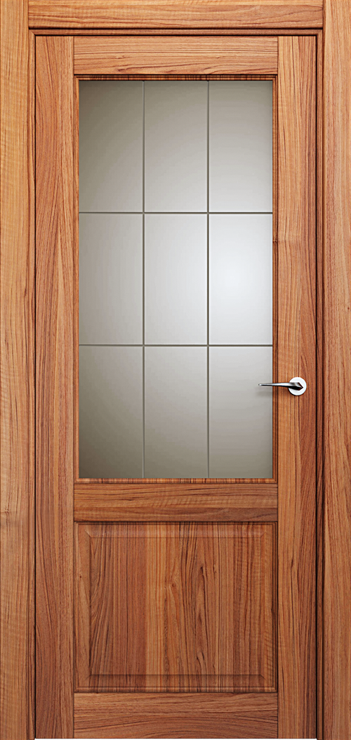 Classic 521 Абигарадо Сатинато Английская решетка 4мм