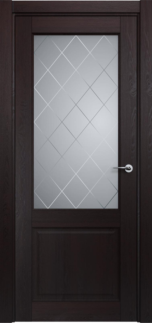 Classic 521 Дуб черный Сатинато Ромб 4мм