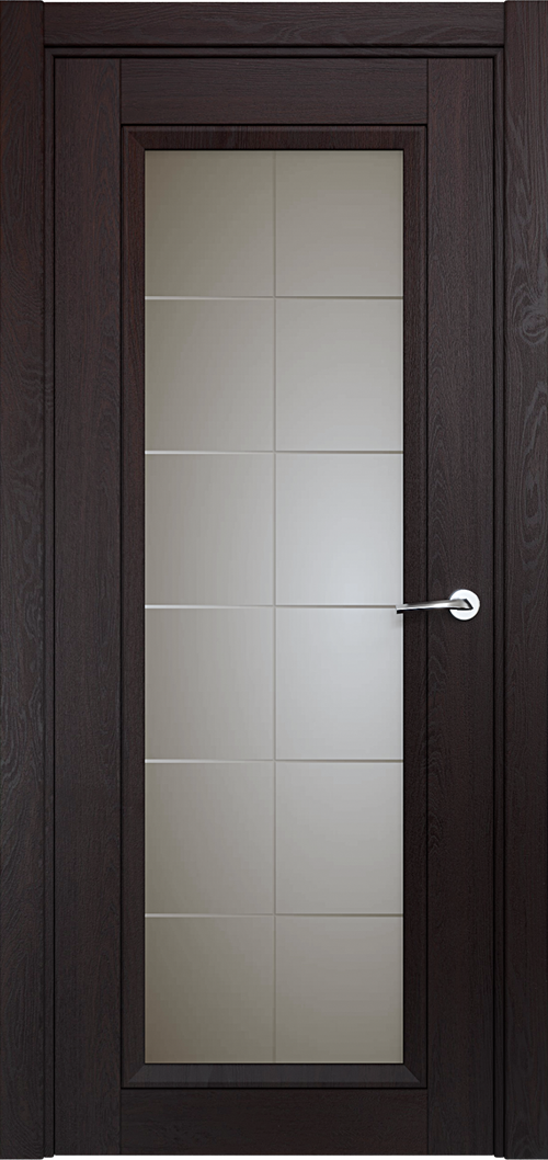 Neo classic 1011 Дуб черный Cатинато Итальянская решетка 4мм