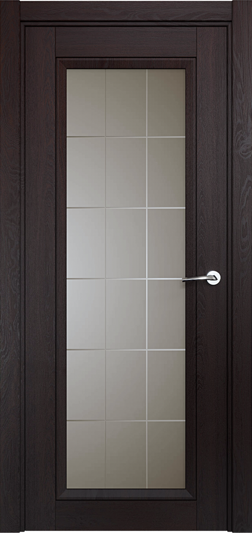 Neo classic 1011 Дуб черный Сатинато Английская решетка 4мм