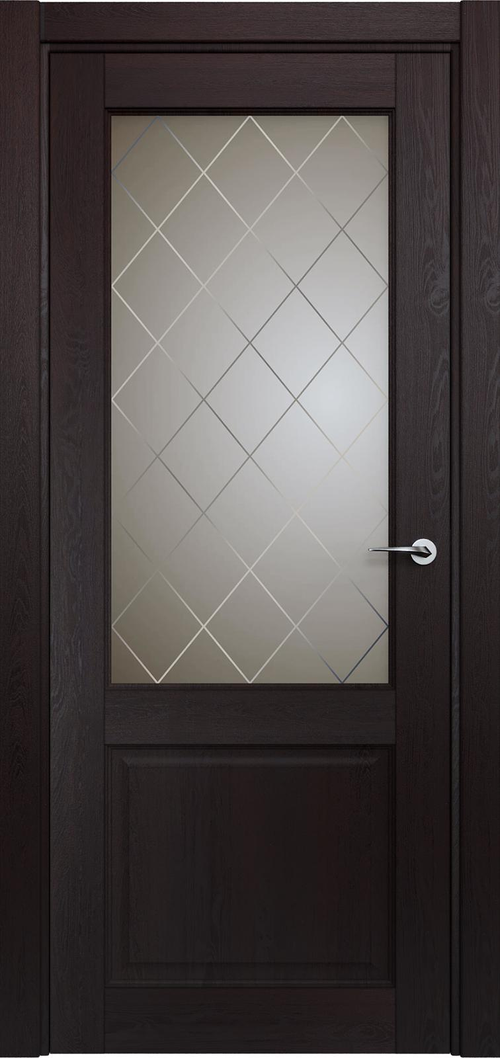 Classic 521 Дуб черный Сатинато Ромб 4мм