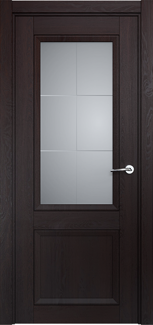 Neo classic 1021 Дуб черный Сатинато Итальянская решетка 4мм