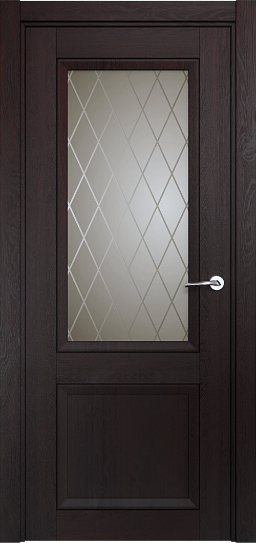 Neo classic 1021 Дуб черный Сатинато Ромб 4мм